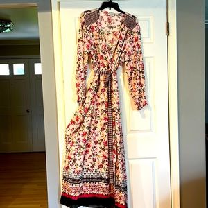 Long sleeve maxi dress